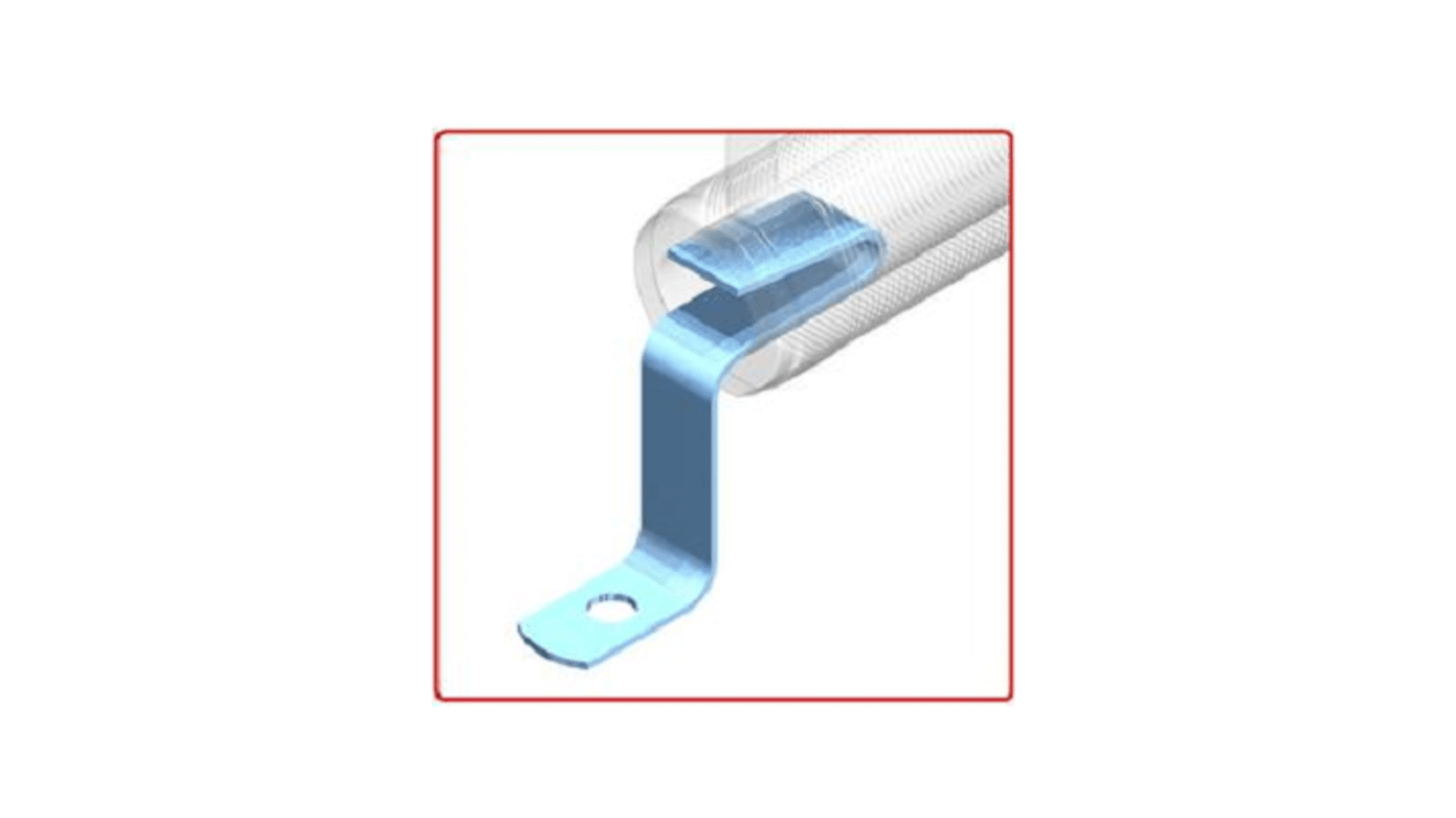 Ohmite 5SE-10 Resistor Mounting Bracket, For Use With 200 Series, 210 Series, 270 Series