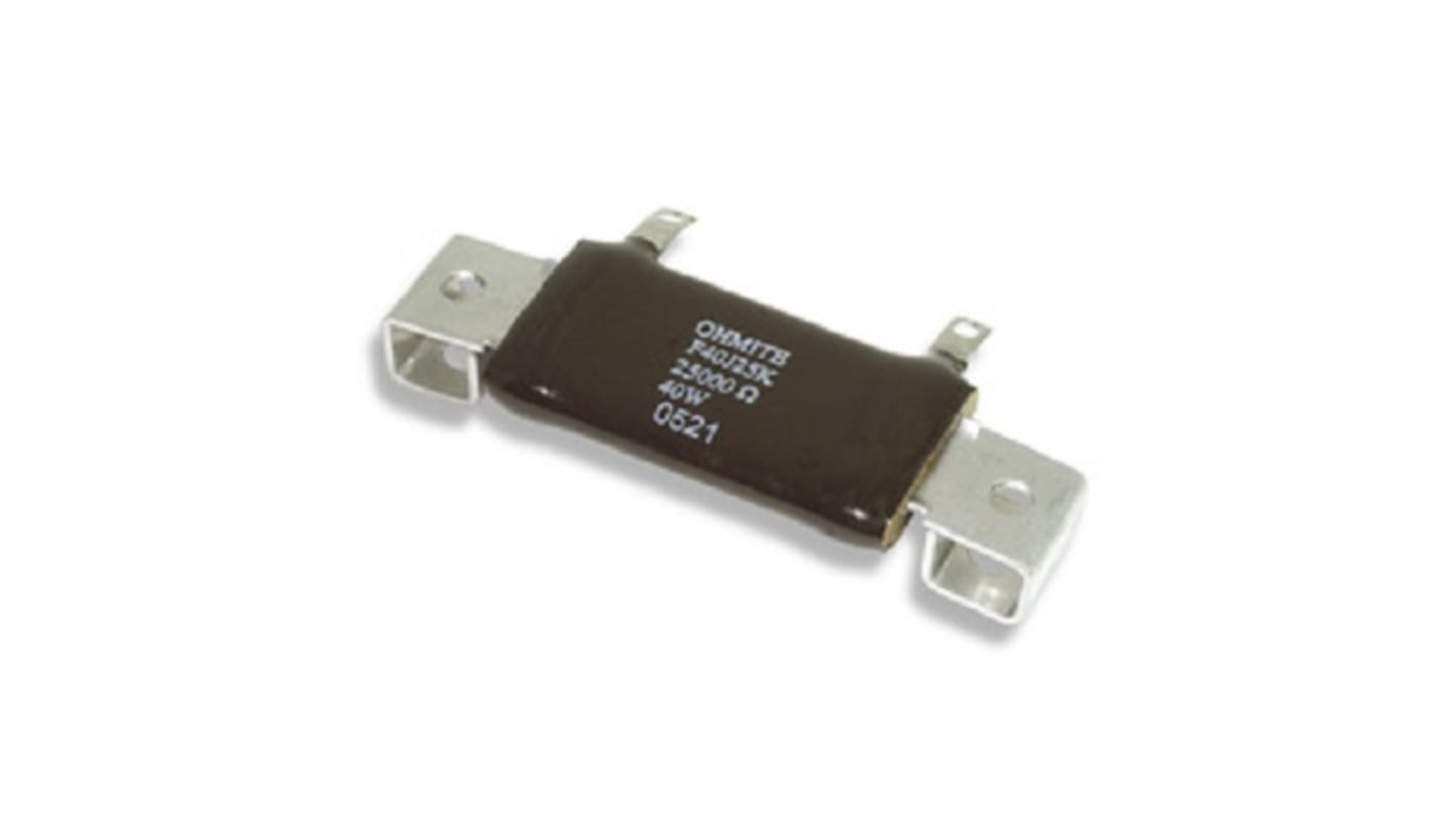 Ohmite, 50Ω 20W Wire Wound Chassis Mount Resistor F20J50RE ±5%