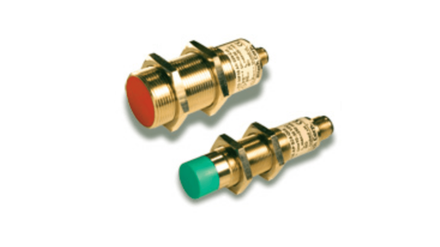 Altech Inductive Barrel-Style Proximity Sensor, M18 x 1, 8 mm Detection, PNP Output, 10 → 30 V dc, IP67
