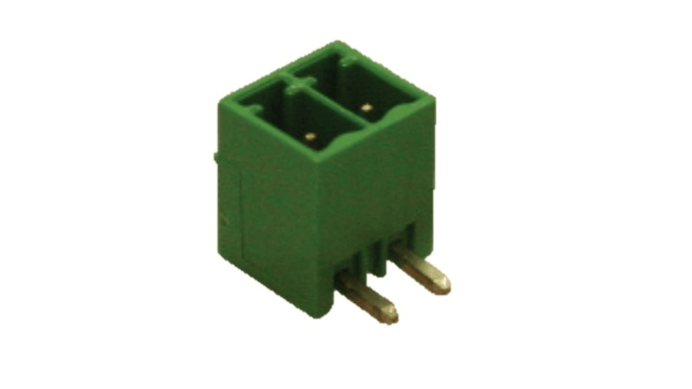 Altech Straight Through Hole Pluggable Terminal Block, 8 Contact(s), 3.5mm Pitch, 1 Row(s), Shrouded