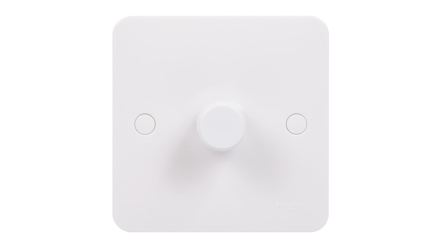 Interruptor Atenuable Schneider Electric GGBL6012CS, 2 vías, , 1 módulo Módulos, 400W