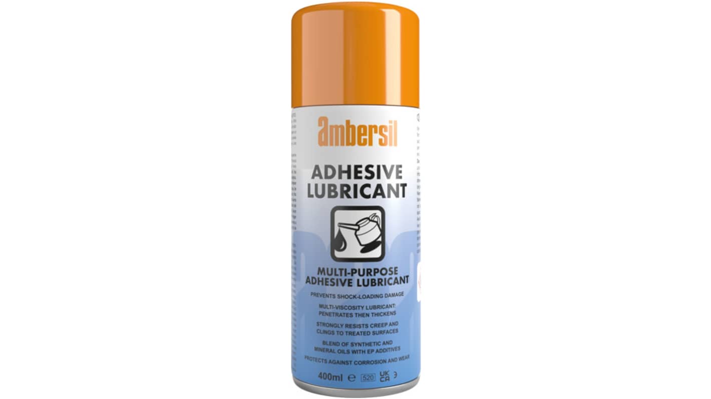 Ambersil Adhesive Lubricants Multi Purpose Lubricant 400 ml Aerosol