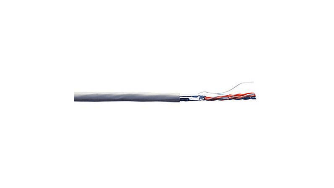 Belden 9504 Series Data Cable, 4 Pairs, 8 Cores, 0.2 mm², Screened, 24 AWG, 152m, Screened Shield