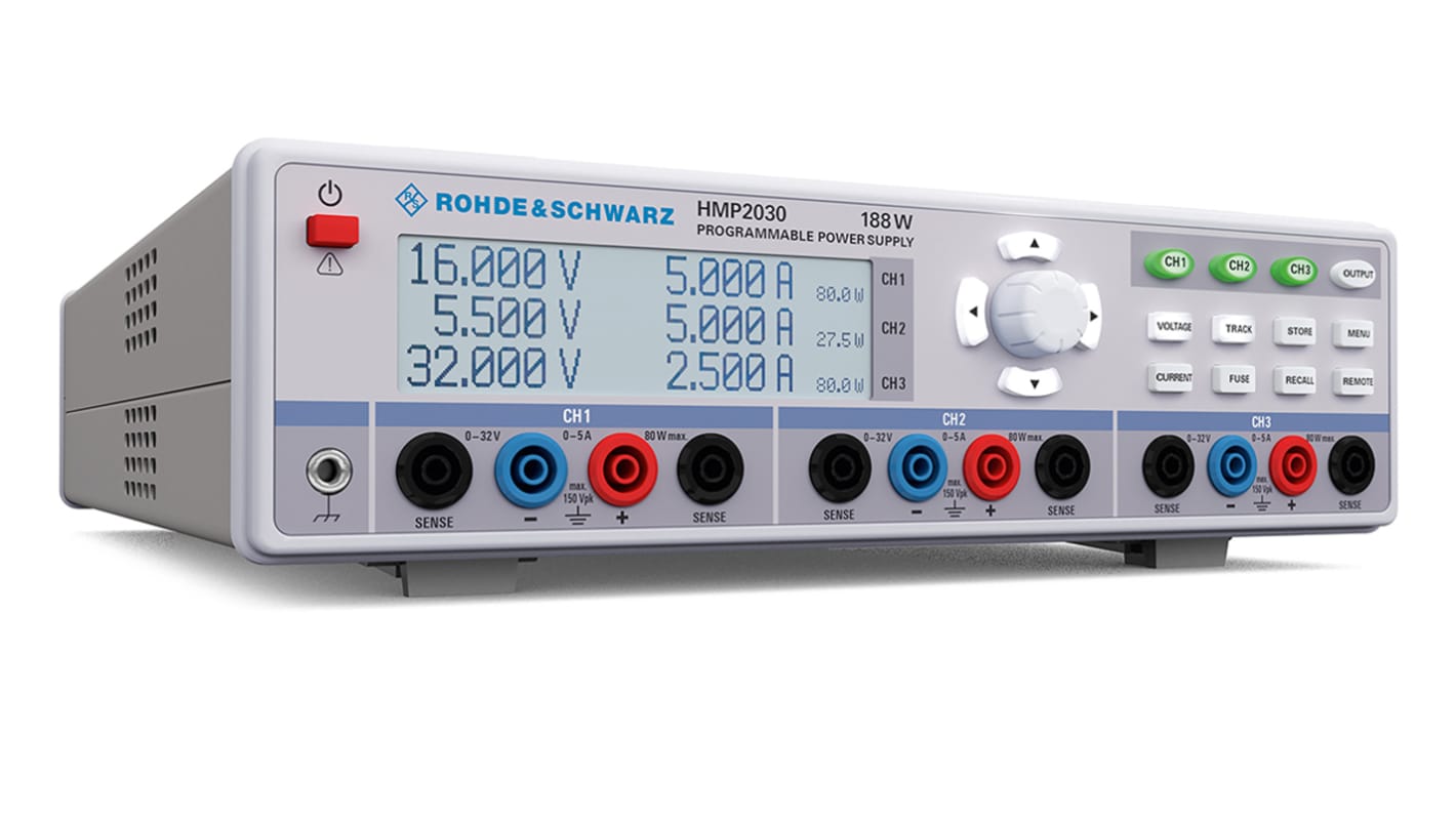 Rohde & Schwarz Bench Power Supply, 0 → 32V, 0 → 5A, 3-Output, 188W