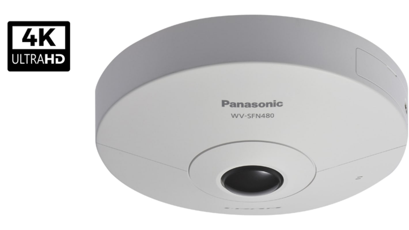 Panasonic WV Network Indoor PoE CCTV Camera, 2992 x 2560 Resolution
