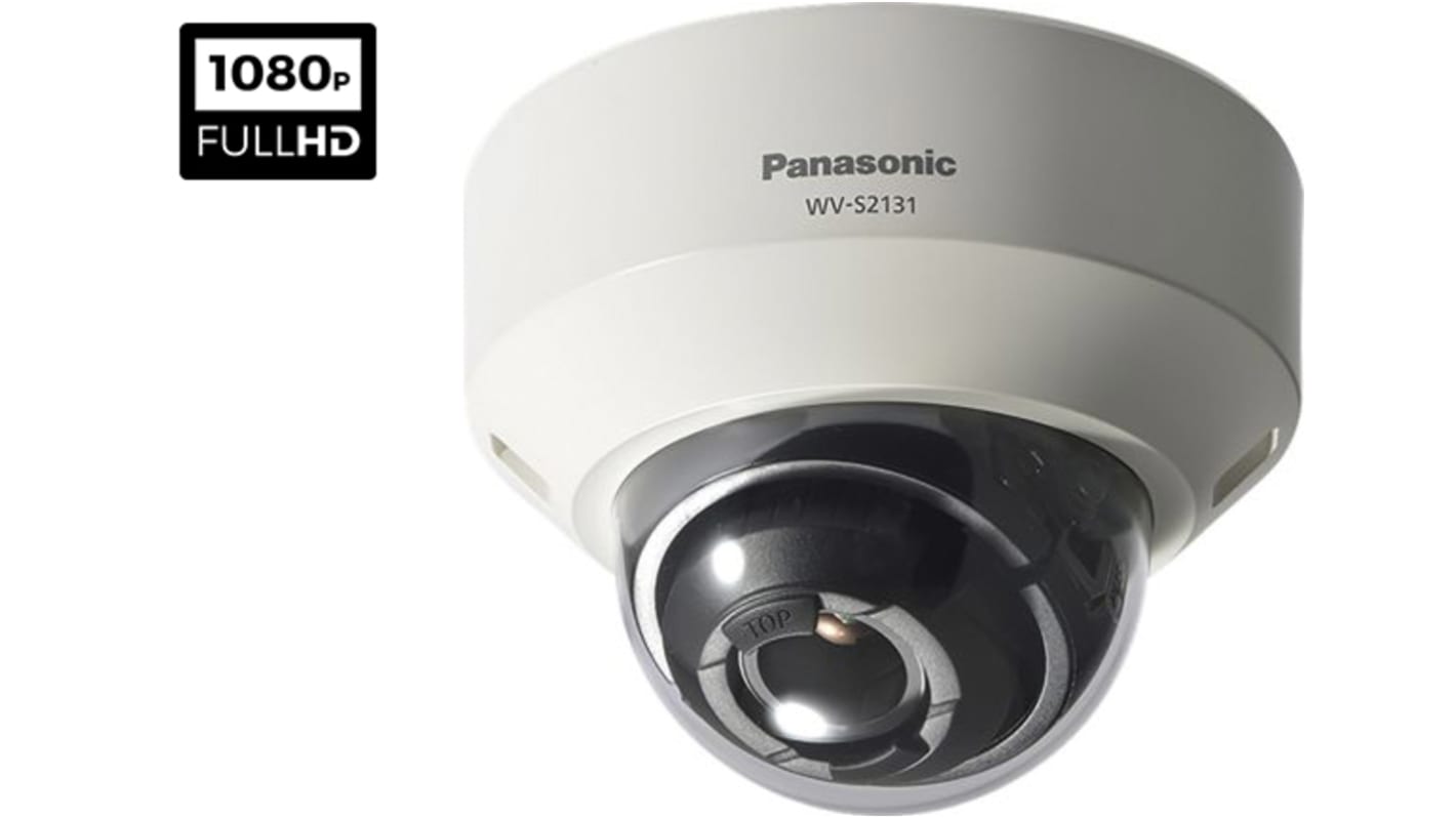 Panasonic WV Network Indoor, Outdoor PoE CCTV Camera, 1920 x 1080 Resolution