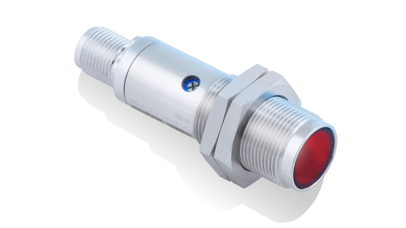 Rs-Online Sensore fotoelettrico Cilindrico Baumer a fascio diretto rilevamento 20 mm uscita PNP