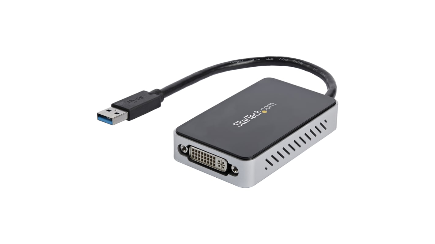 StarTech.com USB A to DVI Adapter, USB 3.0, 1 Supported Display(s) - 1920 x 1200 Maximum Resolution