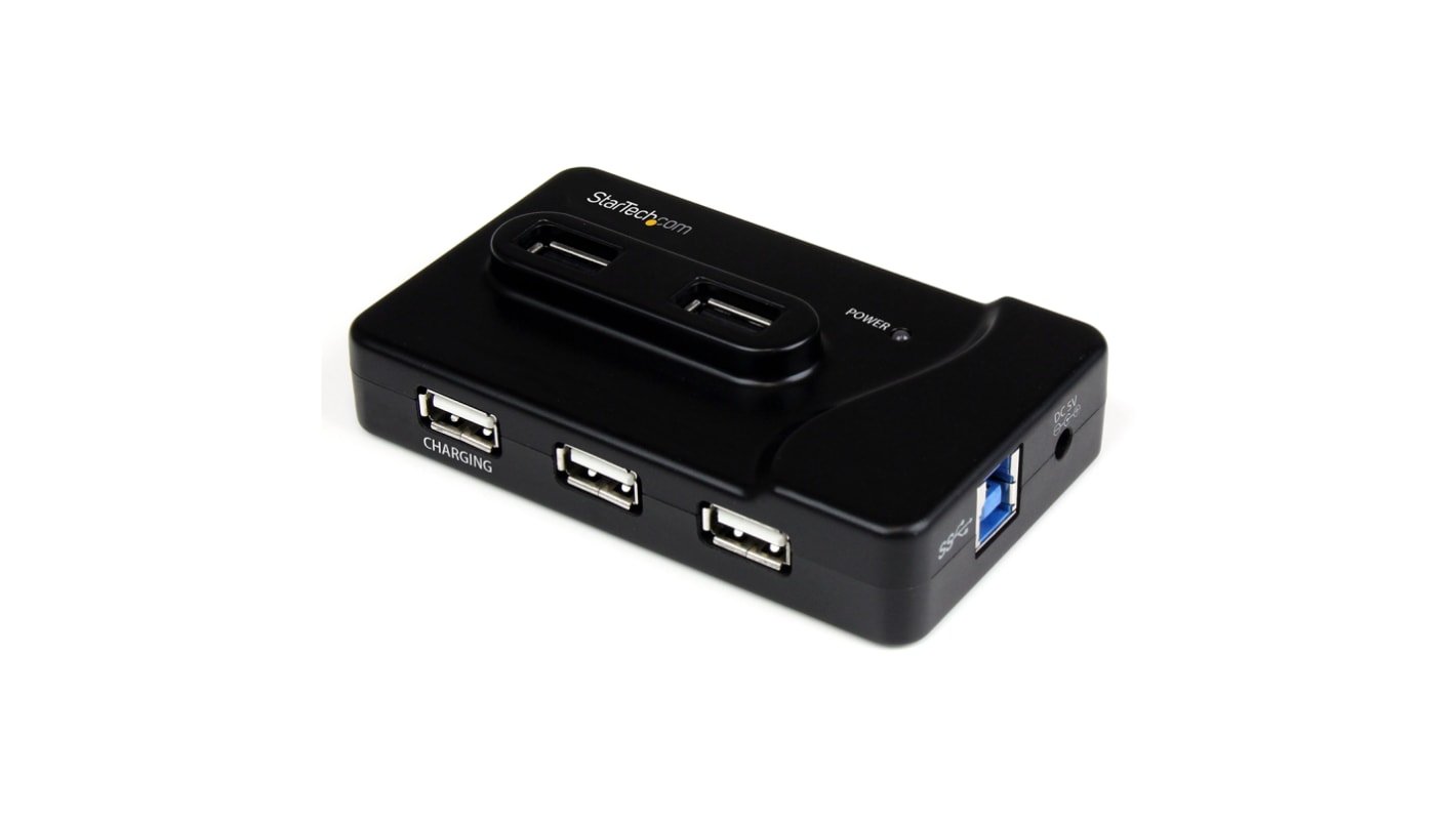 Hub USB StarTech.com, ST7320USBC, USB 3.0 6 Adaptador de a.c. USB A