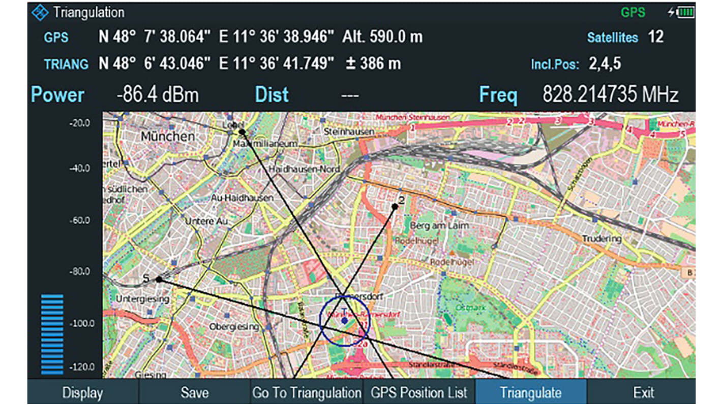 Rohde & Schwarz Spektrumanalysator-Zubehör, Störungsanalyse für Tragbarer Spektrumanalysator FPH Spectrum Rider