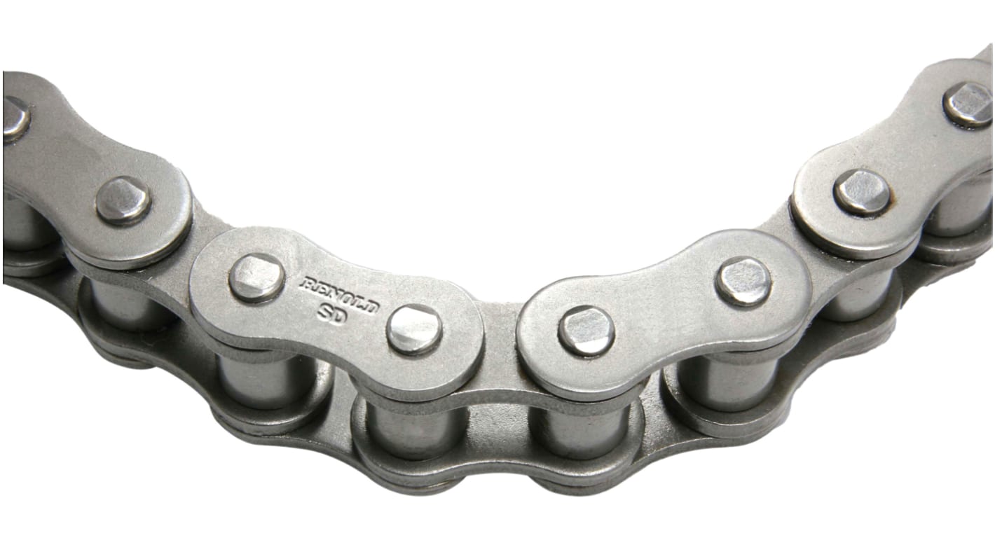 Renold 16B-1 Simplex Roller Chain, 5m, Renold SD (Red Box)