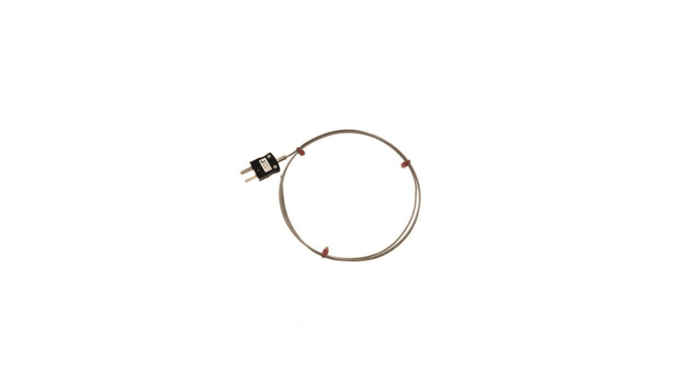 RS PRO Thermoelement Typ J, Ø 3mm x 250mm → +760°C, DKD/DAkkS-kalibriert