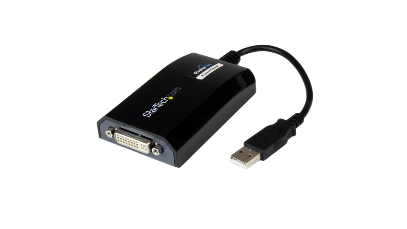 StarTech.com Adapter, USB 2.0, USB A 1 Display, - DVI, 1920 x 1200