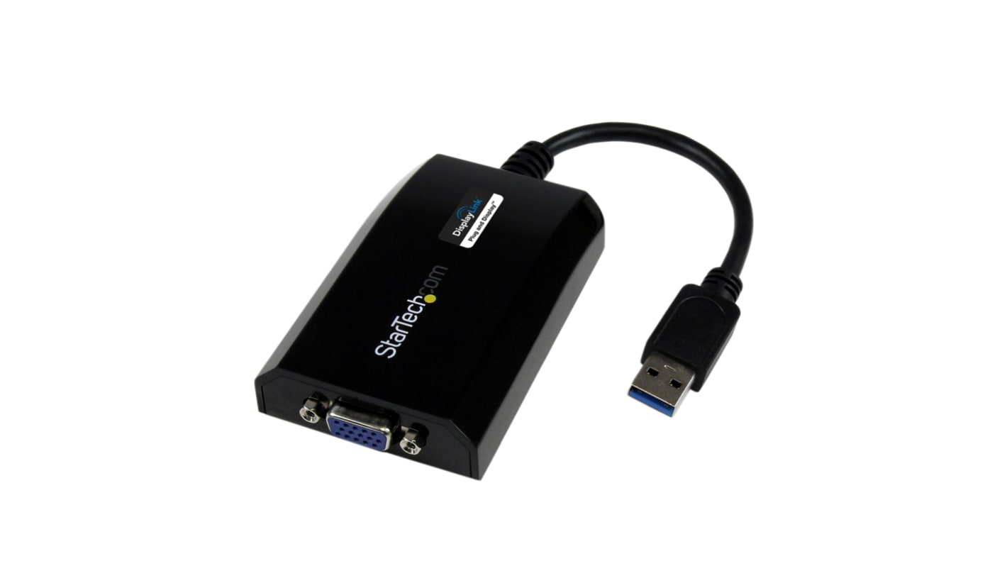 StarTech.com USB A to VGA Adapter, USB 3.0, 1 Supported Display(s) - 1920 x 1200