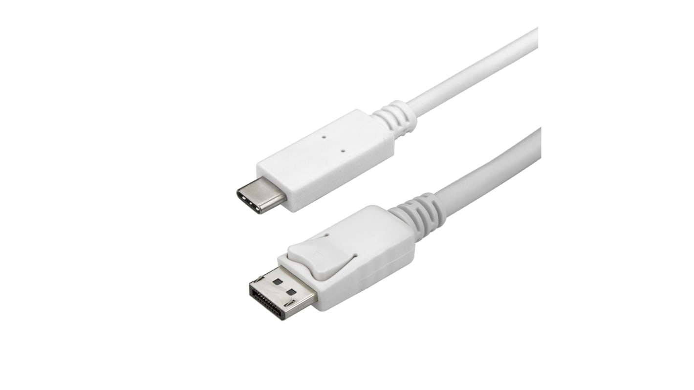 StarTech.com USB C to DisplayPort Adapter Cable, USB 3.1, 1 Supported Display(s) - 4K @ 60Hz