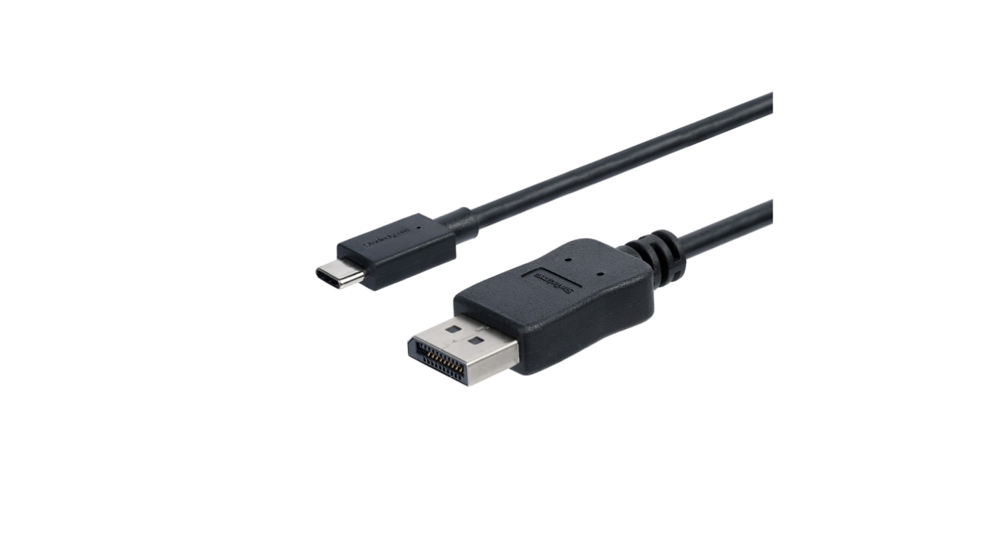 StarTech.com USB C to DisplayPort Adapter Cable, USB 3.1, 1 Supported Display(s) - 4K @ 60Hz