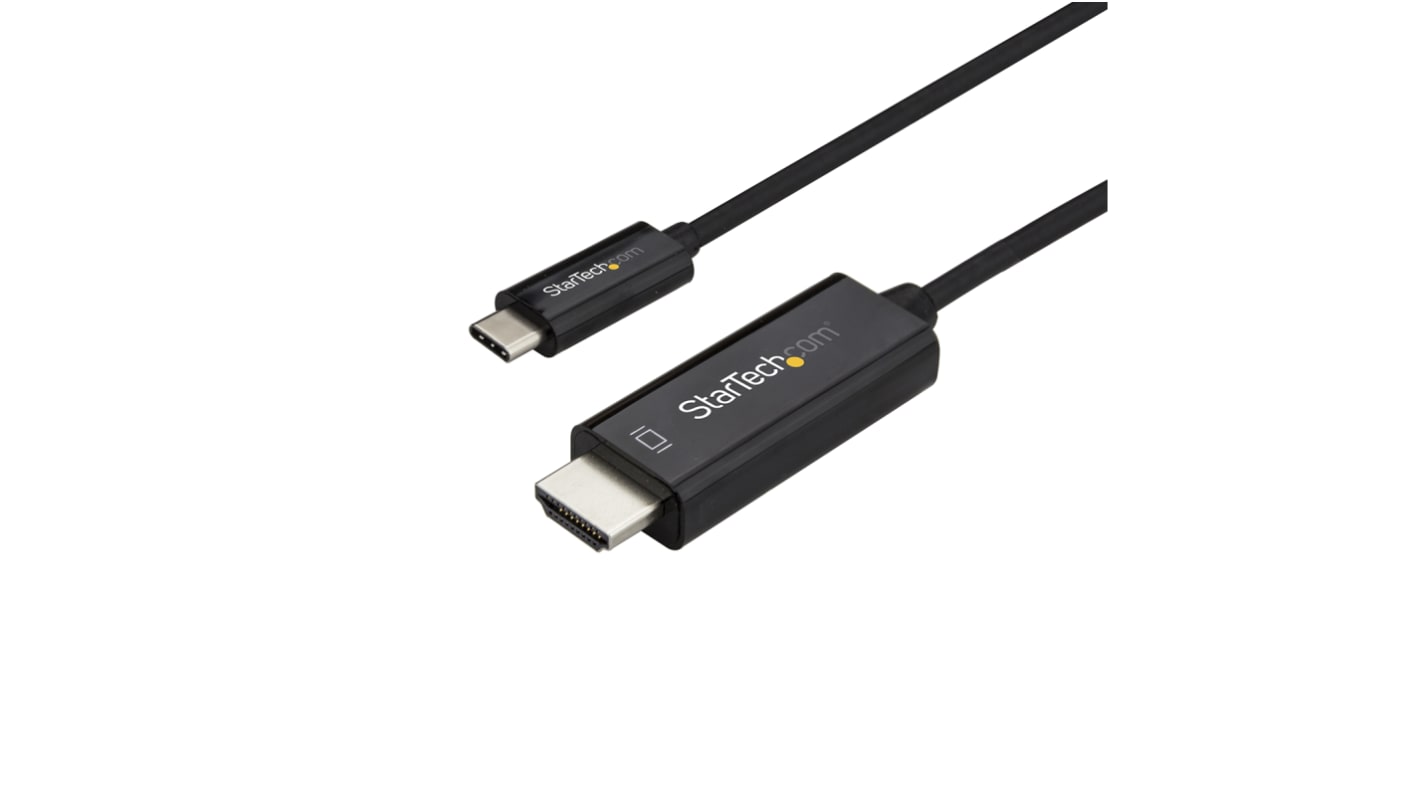 StarTech.com USB C to HDMI Adapter Cable, USB 3.1, 1 Supported Display(s) - 4K @ 60Hz