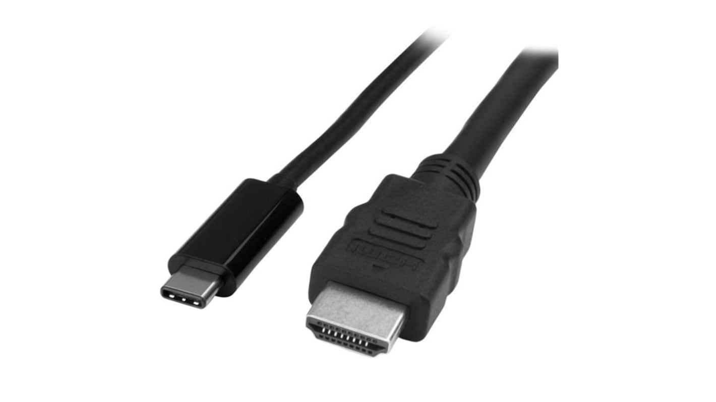 StarTech.com USB C to HDMI Adapter Cable, USB 3.1, 1 Supported Display(s) - 4K @ 30Hz