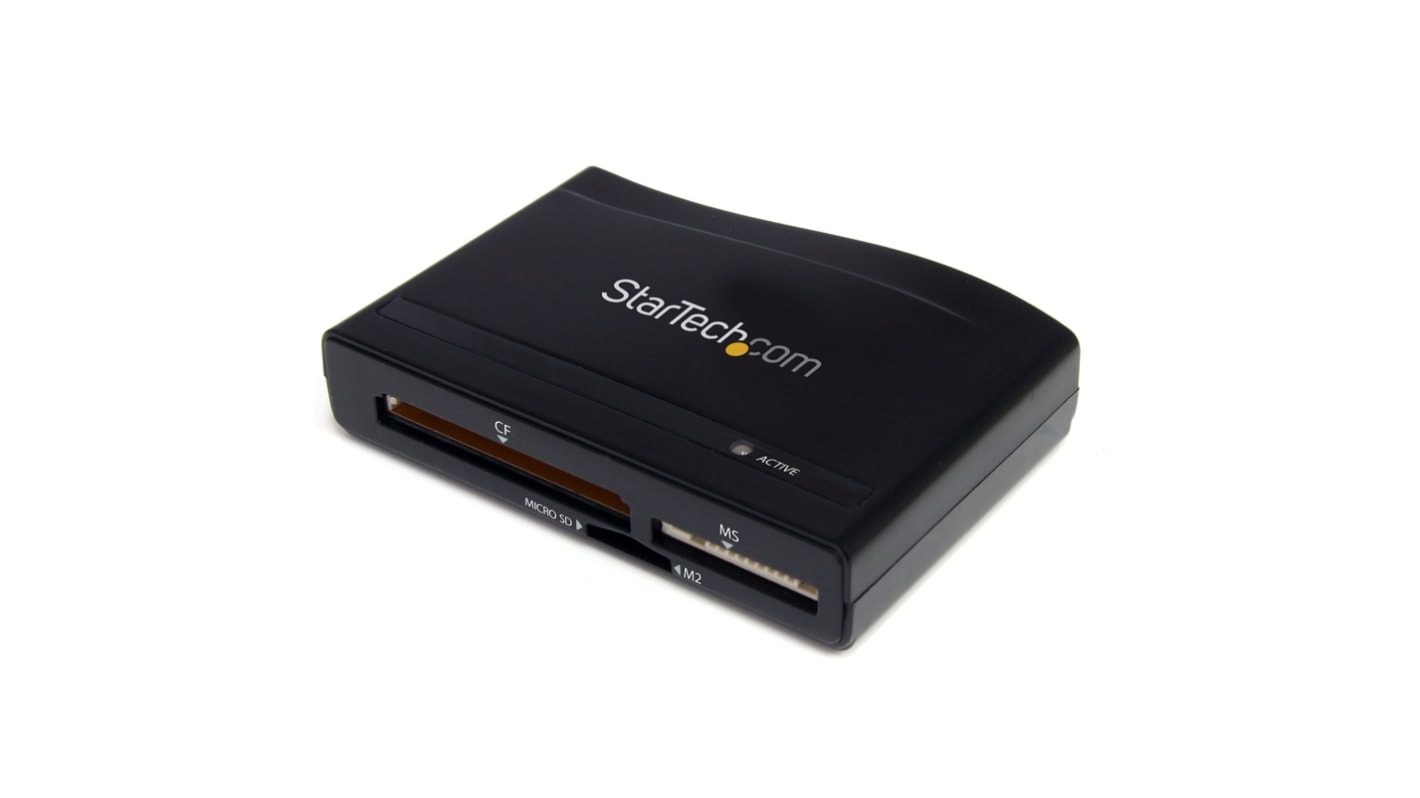 Lector de tarjetas Startech FCREADHCU3, Externo, USB 3.0 4 para Memory Stick Duo, Memory Stick eXtended Capacity,