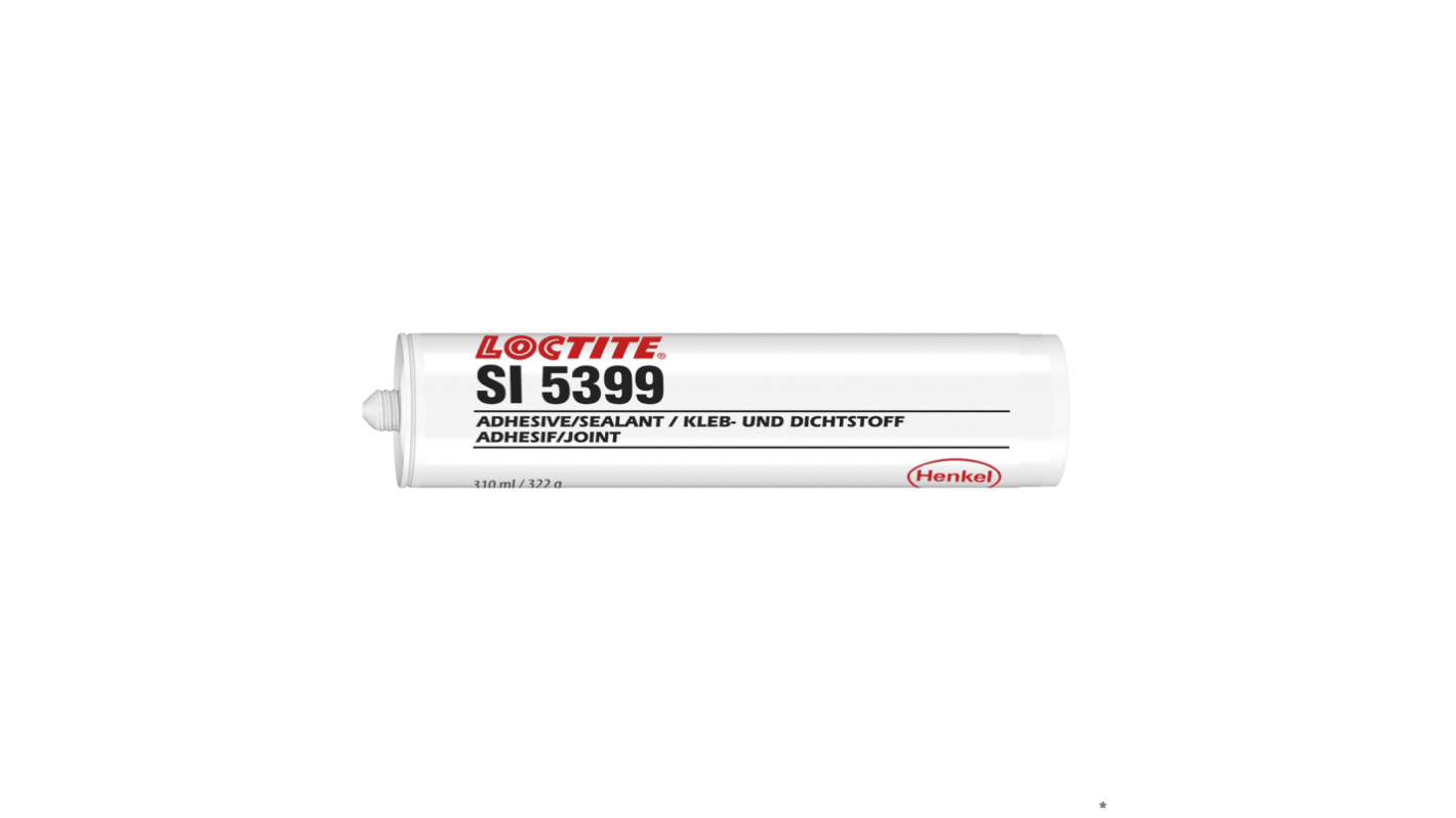 Mastic Loctite Loctite 5399, Rouge, Cartouche 310 ml, Acétoxy, +300°C max