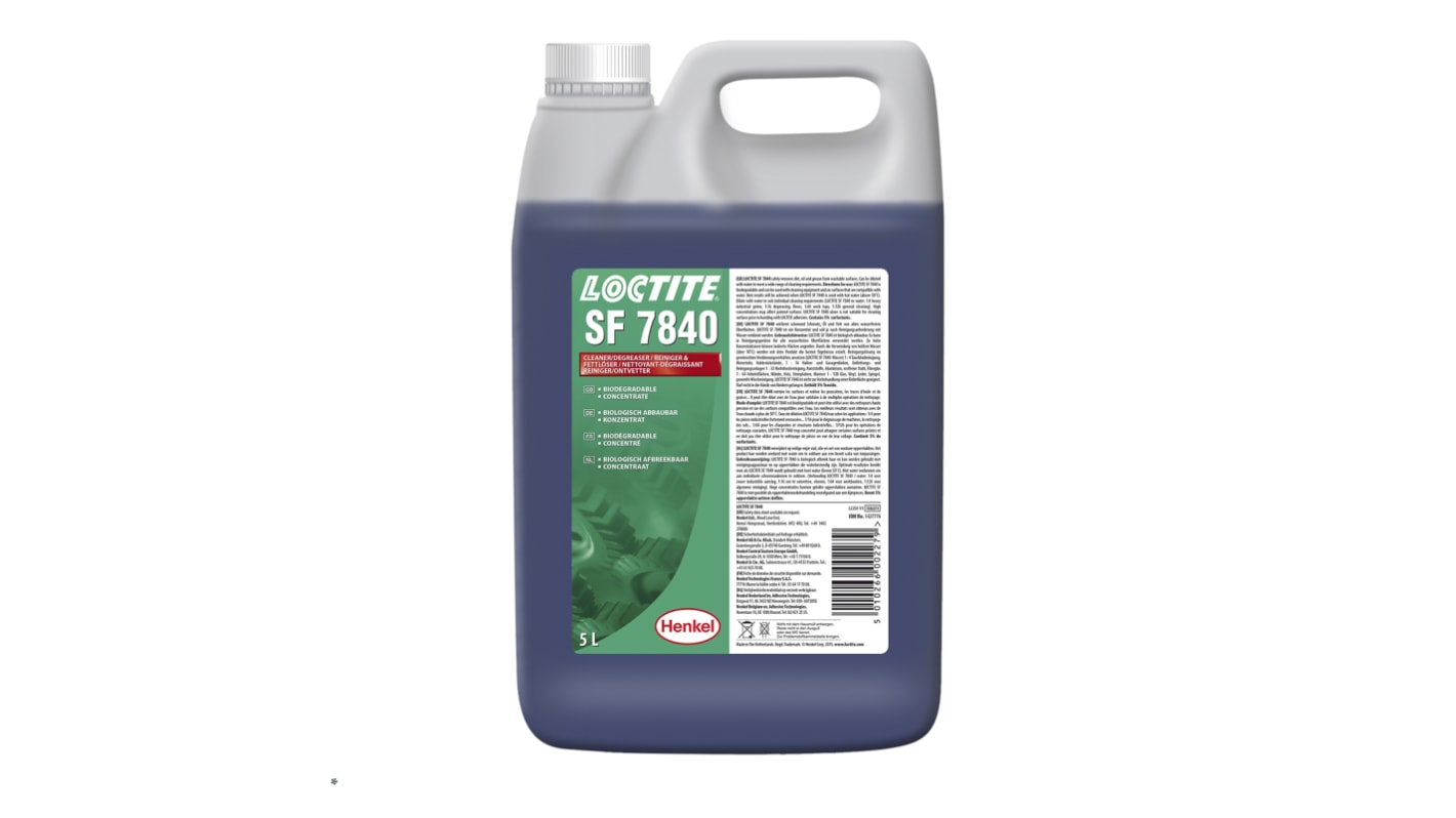 Loctite 7840 Parts Cleaner 5 L Bottle