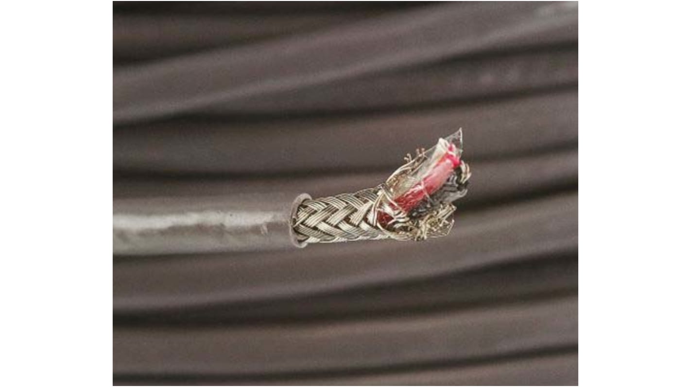 Cable de control apantallado Alpha Wire Alpha Essentials Communication & Control de 3 núcleos, 0,09 mm², Ø ext. 3.15mm,