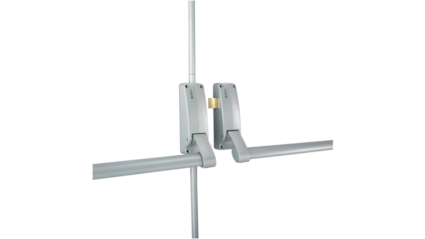 Briton Fire Door Push Bar, 2-Point, , Works with Double Doors