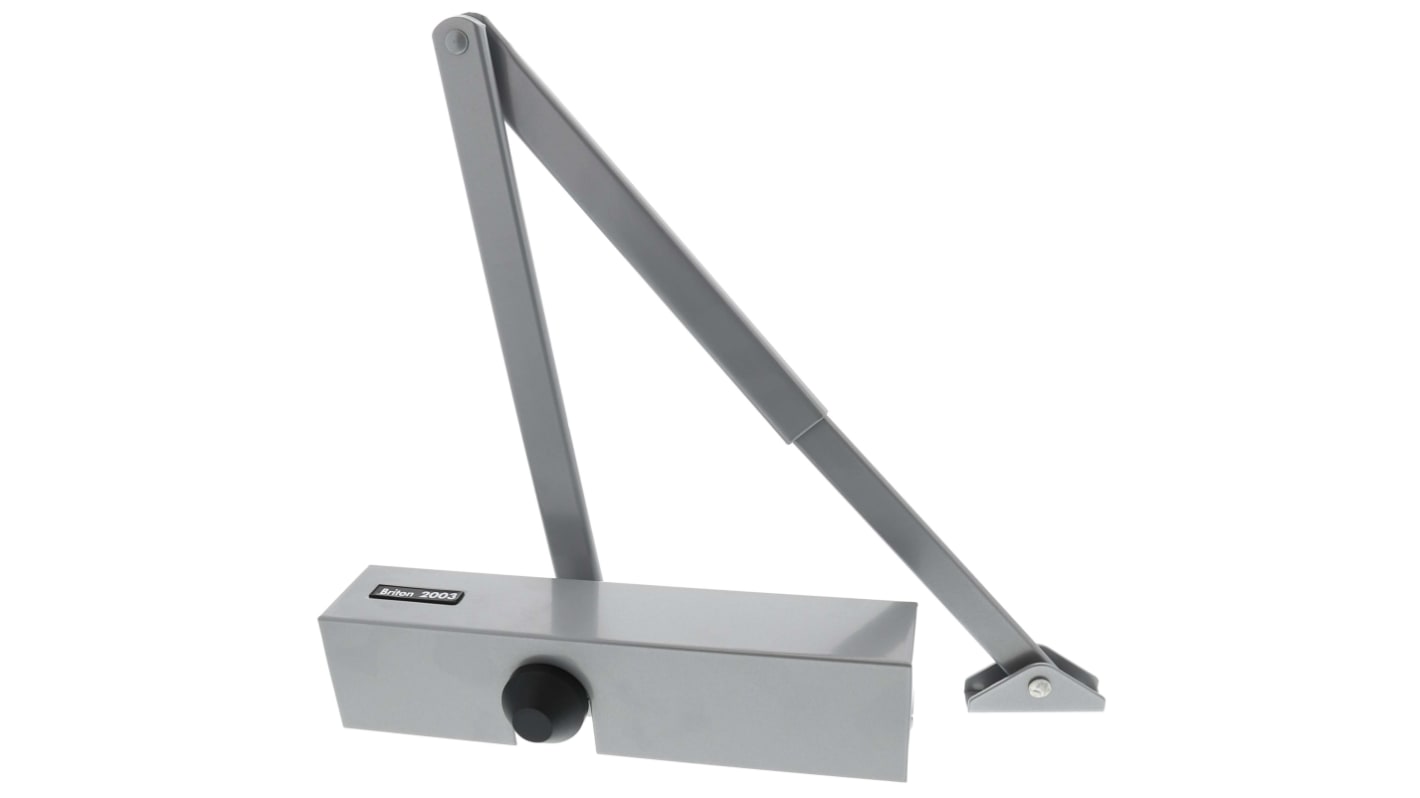 Briton Silver Fire Door Suitable Door Closer