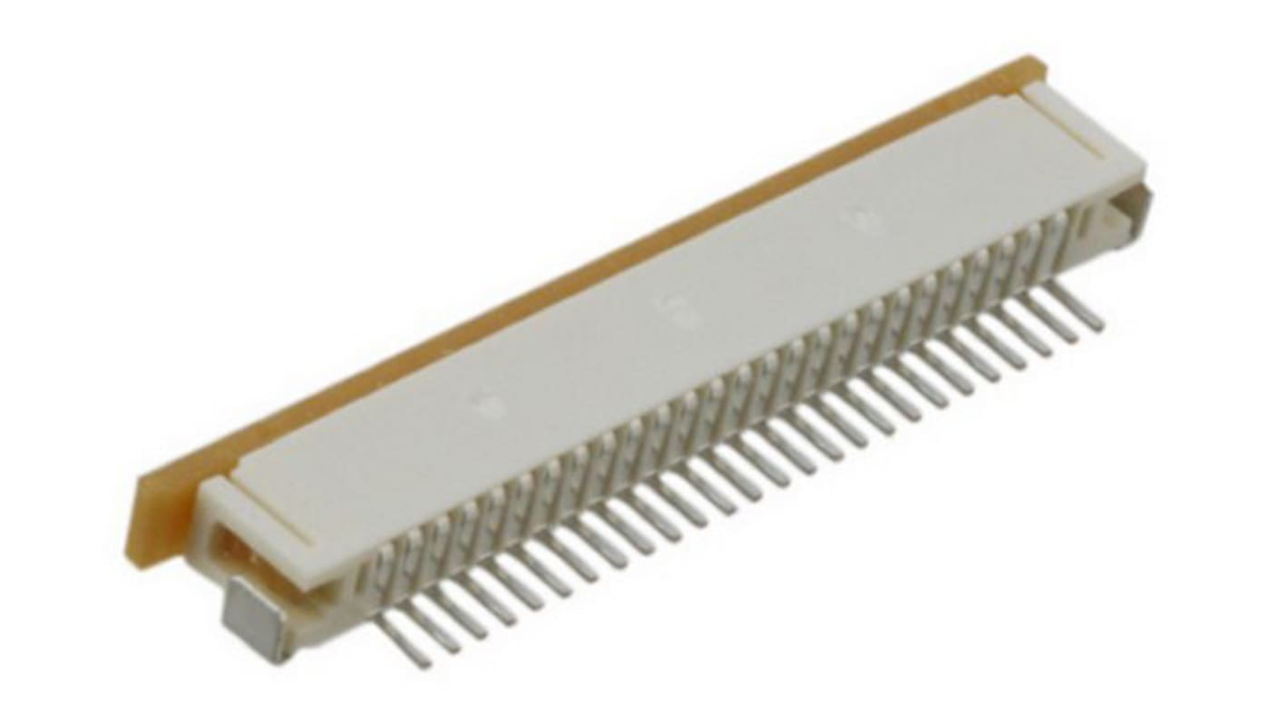 Molex Easy On, SMD FPC-Steckverbinder, Buchse, 26-polig / 1-reihig, Raster 1mm Lötanschluss