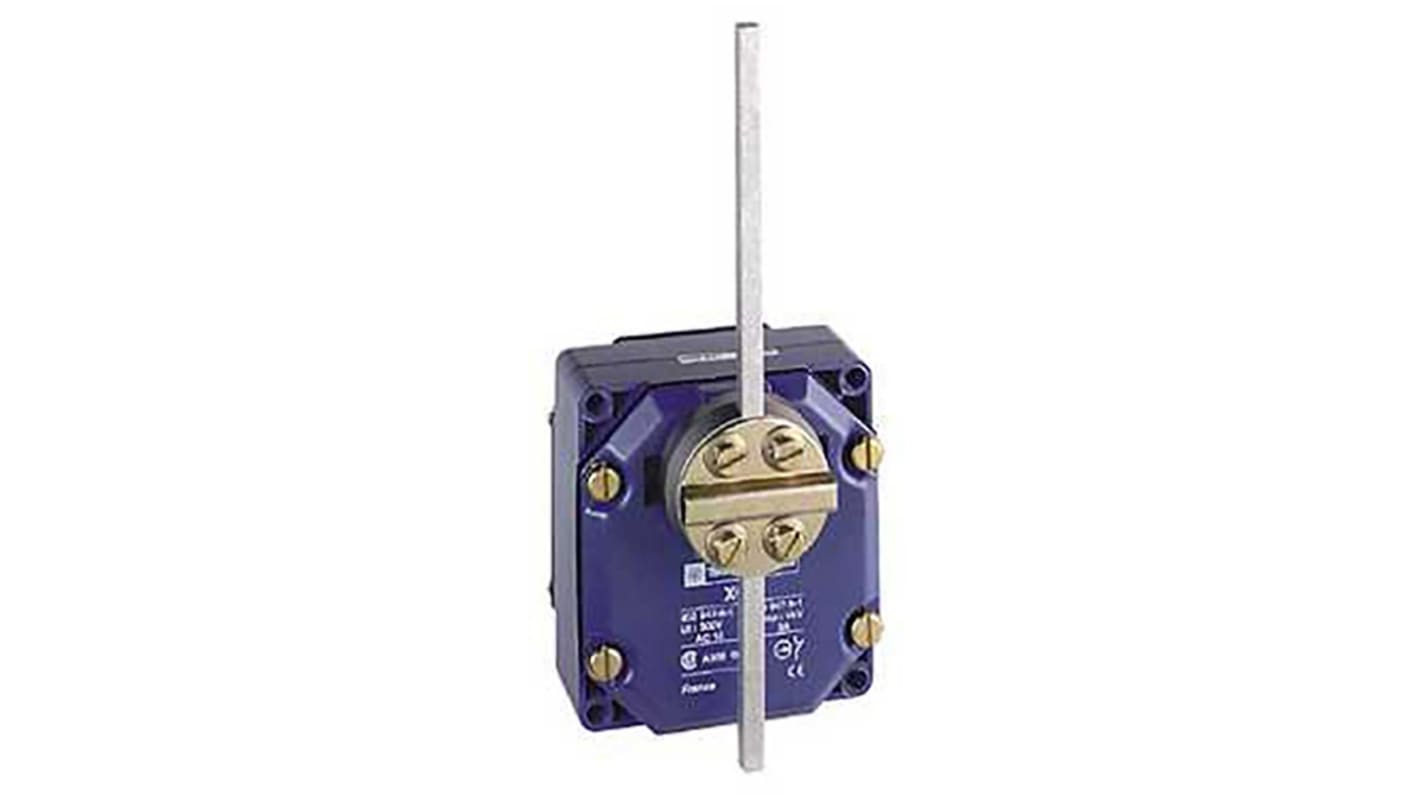 Telemecanique Sensors OsiSense XC Series Lever Limit Switch, 2NO/2NC, IP54, 4P, Zinc Alloy Housing, 240V ac Max, 3A Max