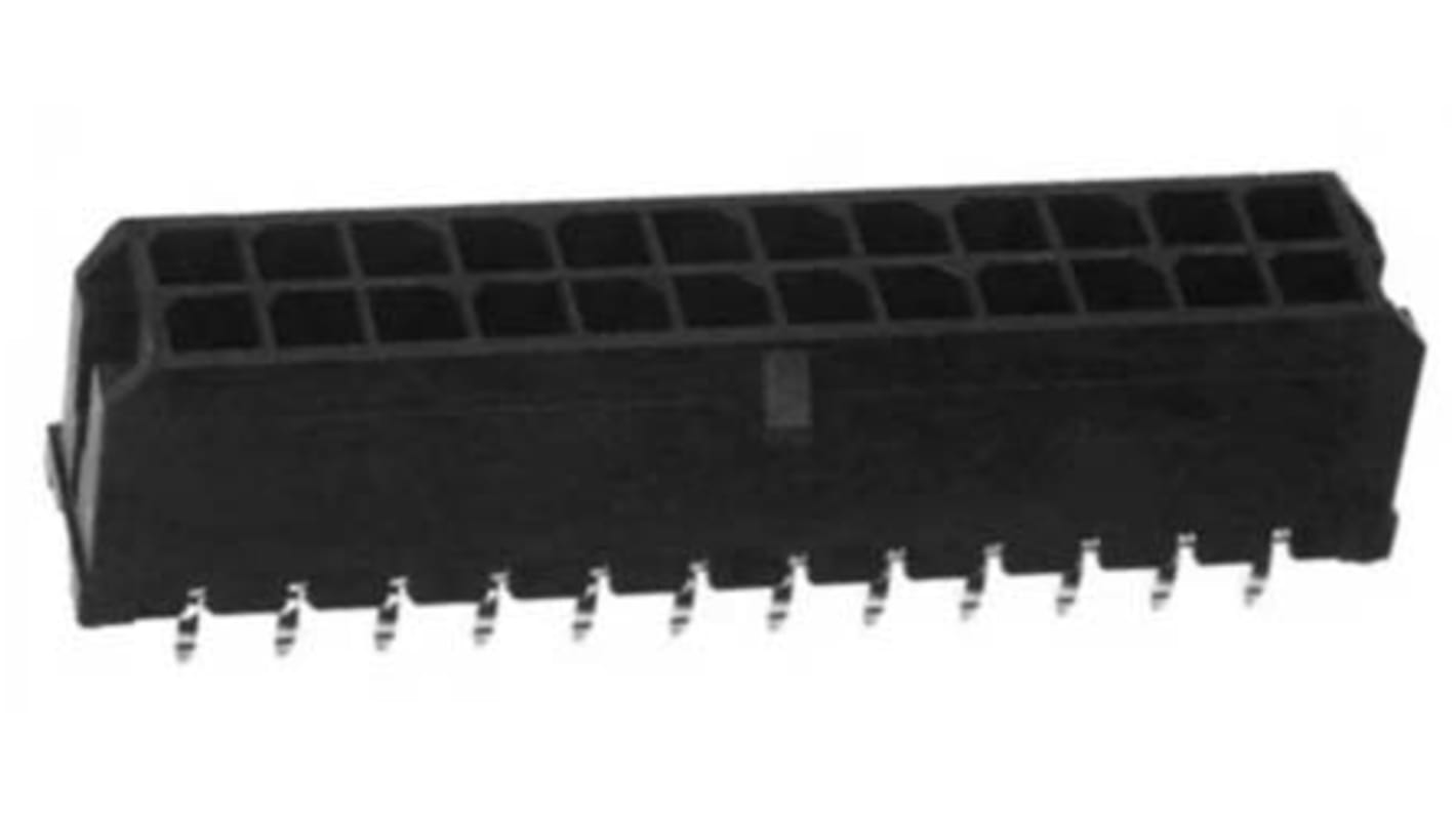 Molex 基板接続用ピンヘッダ 24極 3.0mm 2列 43045-2412