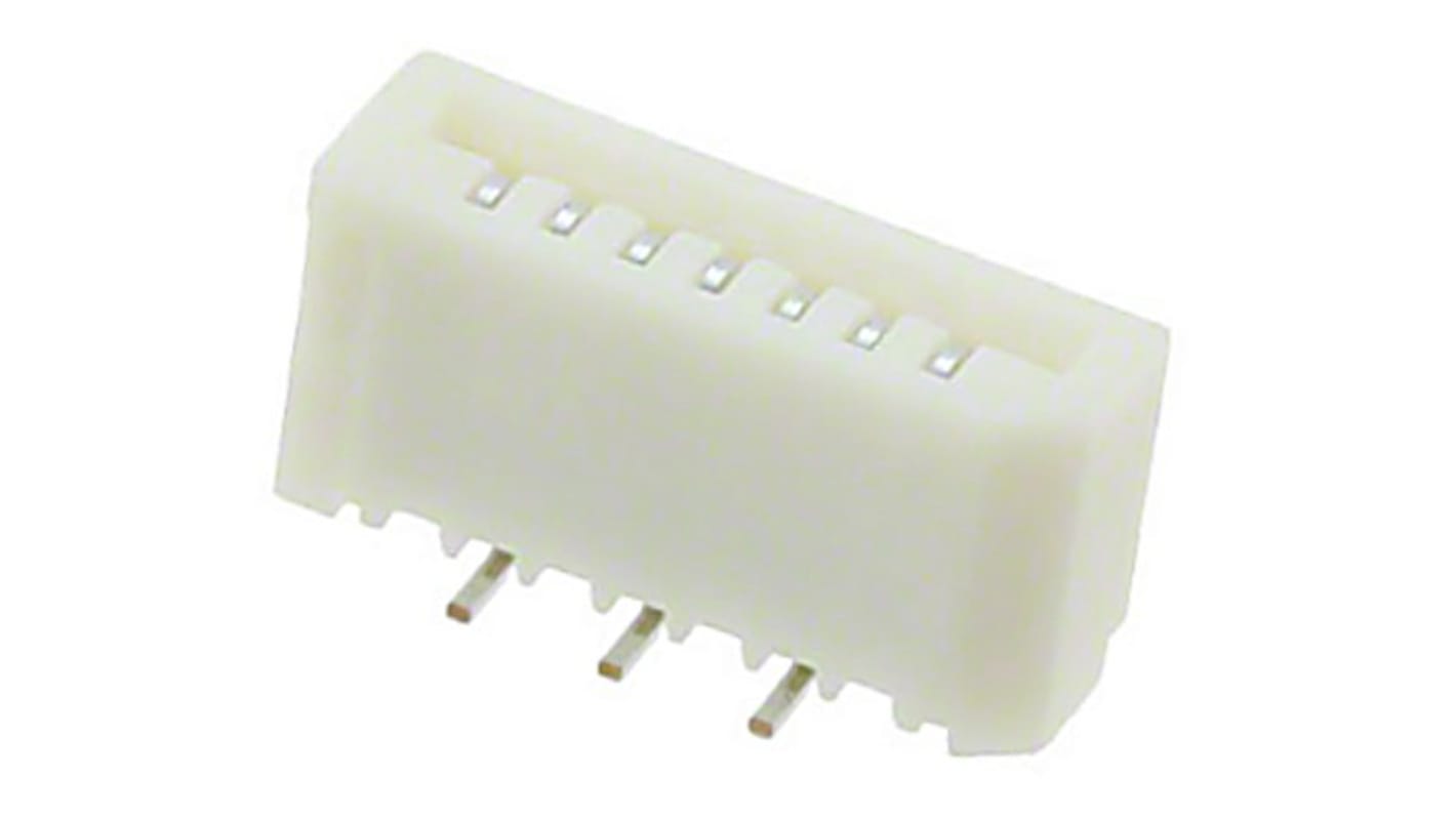 Molex, Easy-On, 52808 1mm Pitch 7 Way Straight Female FPC Connector, Non-ZIF