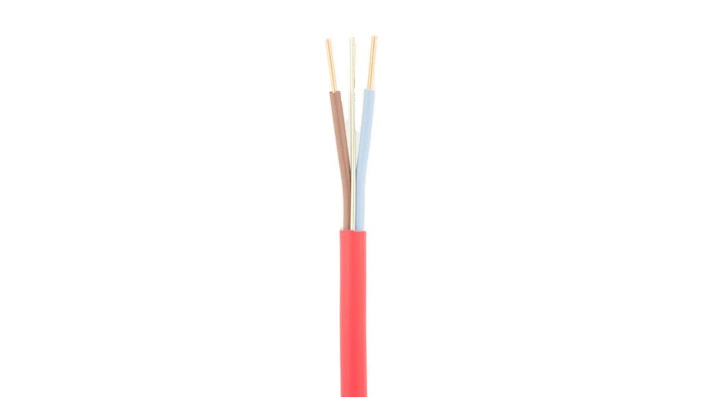Cavo di potenza RS PRO Resistente al fuoco LSZH, 2 cond. 2,5 mm², 500 V, Ø 9.5mm, L. 100m