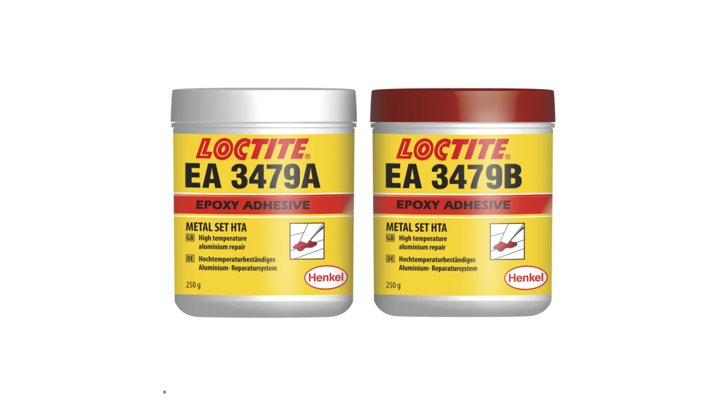 Loctite Hysol 3479 Grey 500 g Epoxy Resin Adhesive Can for Aluminium