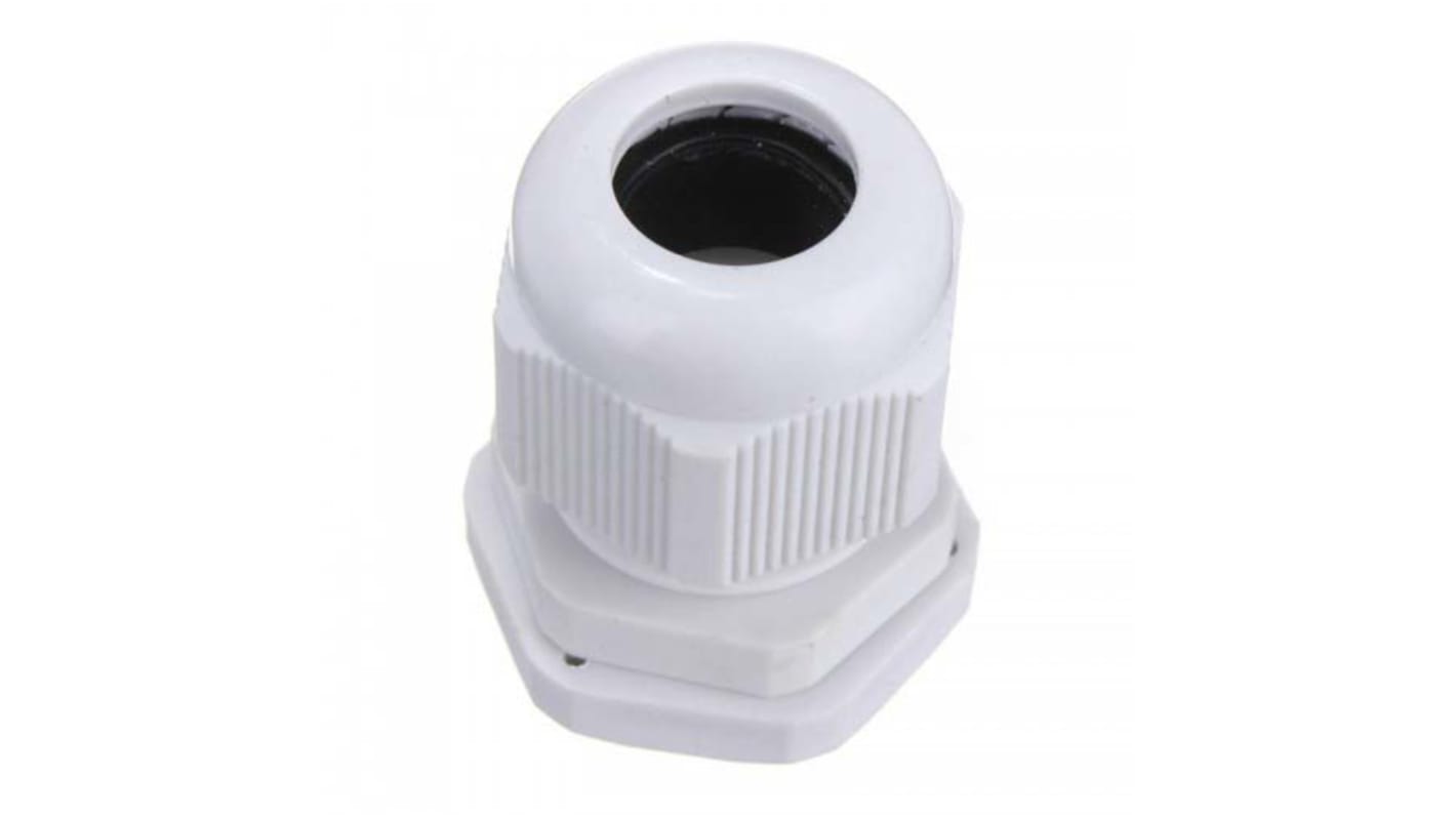 Kabelová průchodka NGM32-WHT Nylon 66, IP68 M32 HellermannTyton