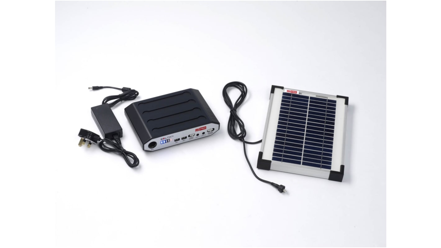 RS PRO SOLPACK2 Solar-Ladegerät 12V 12V