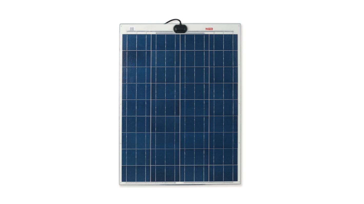 Panel solar, Policristalino, 80W, 21.6V, 80W