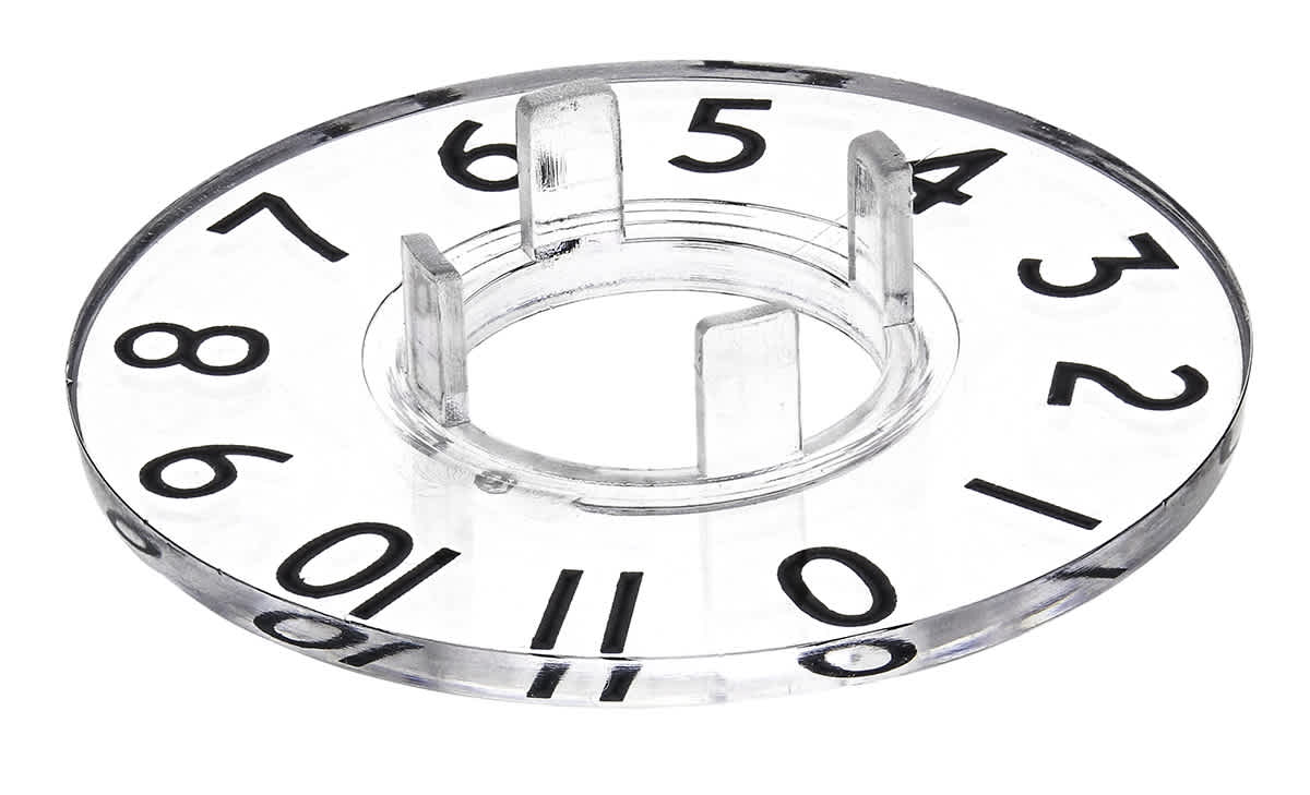 Potentiometer Numbered Dial