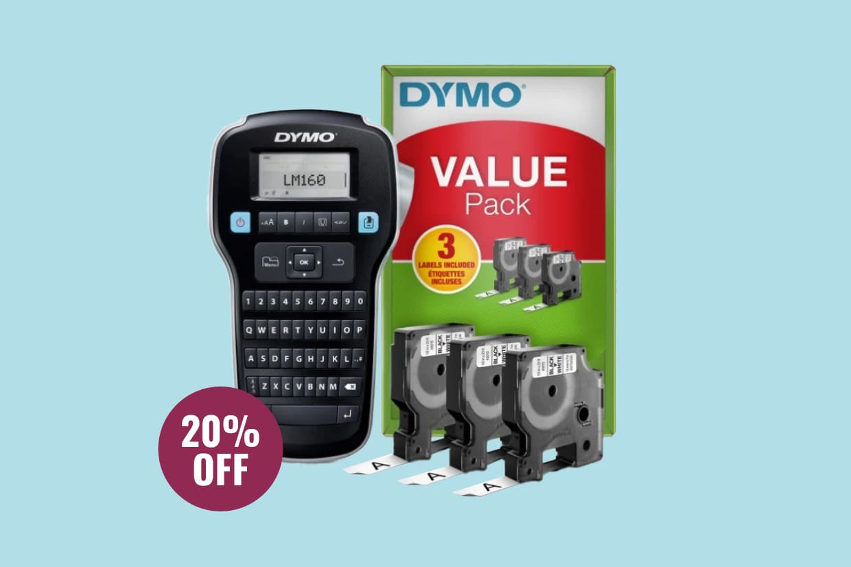 Dymo label printer on offer.