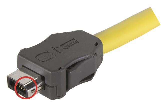 Connecteur RJ sur bornier pour raccorder des câbles type LYT ou