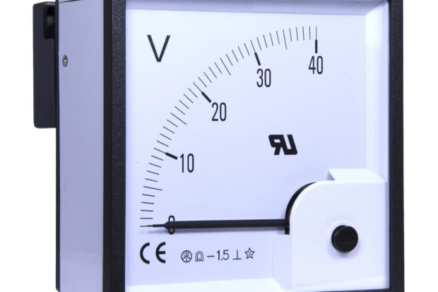 Voltmètre analogique RS PRO