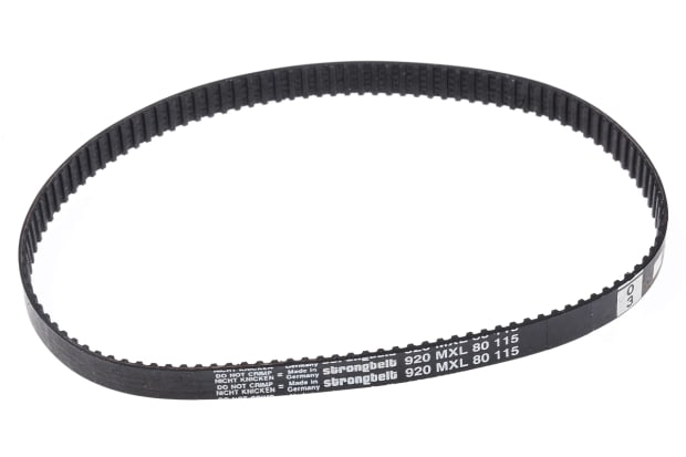  RS PRO timing belt 2mm pitch 233mm x 6mm