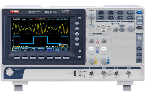 RS PRO Digital Oscilloscopes