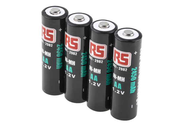RS PRO Herlaadbare batterijen
