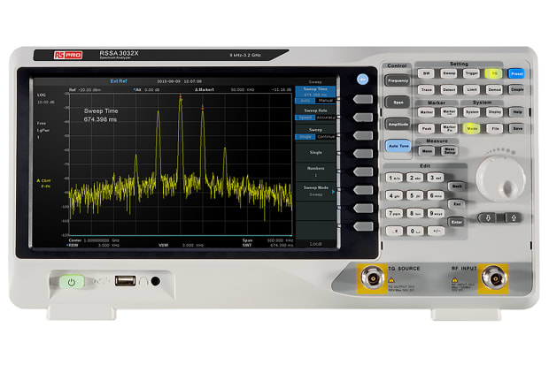 Analyseur de spectre de bureau 9 kHz