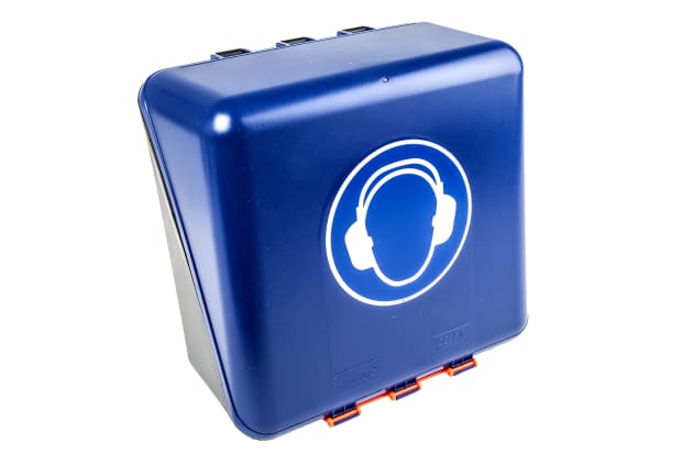 Ear Defender Storage Box. 