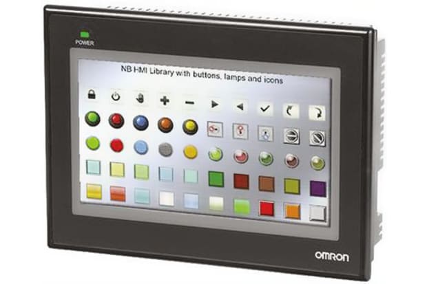 Display HMI touch screen Omron