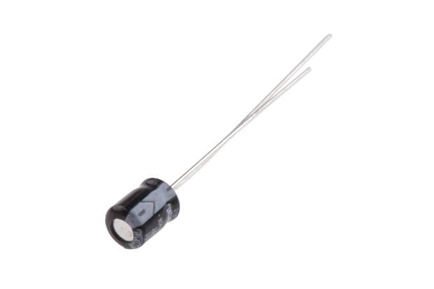 RS PRO 10μF Aluminium Electrolytic Capacitor 16V dc, Radial, Through Hole
