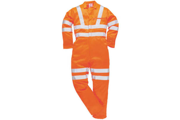 orange hi-vis overalls