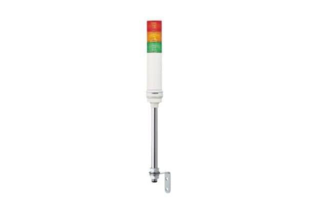 Schneider Electric Harmony XVC6 Series Red/Green/Amber Buzzer Signal Tower, 3 Lights, 24 V ac/dc, Tube Mount